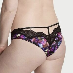 Victoria's Secret Very Sexy Strap Lace Brazilian Panty (S) Purple NWT!